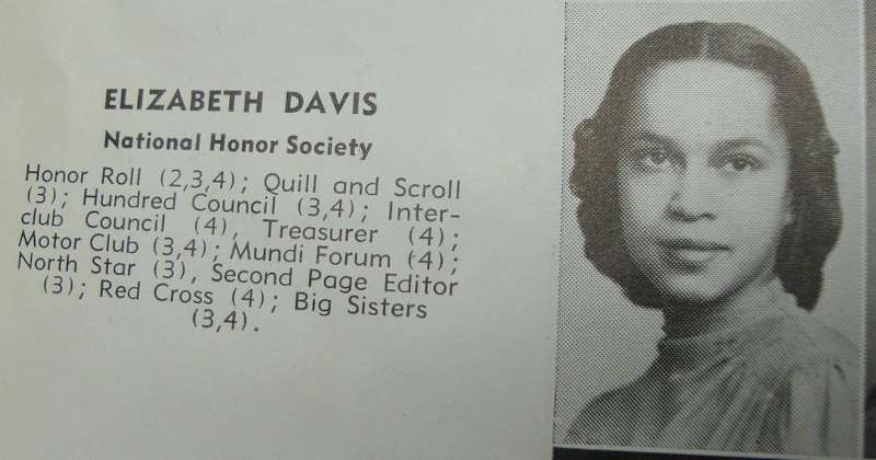 Elizabeth Pittmann Yearbook Entry