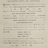 Markoe's ordination record